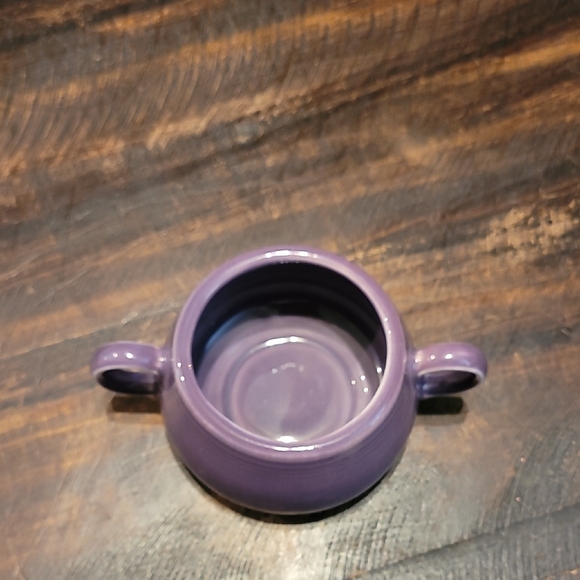 Fiestaware Lilac Sugar Bowl NO Lid - Picture 3 of 3